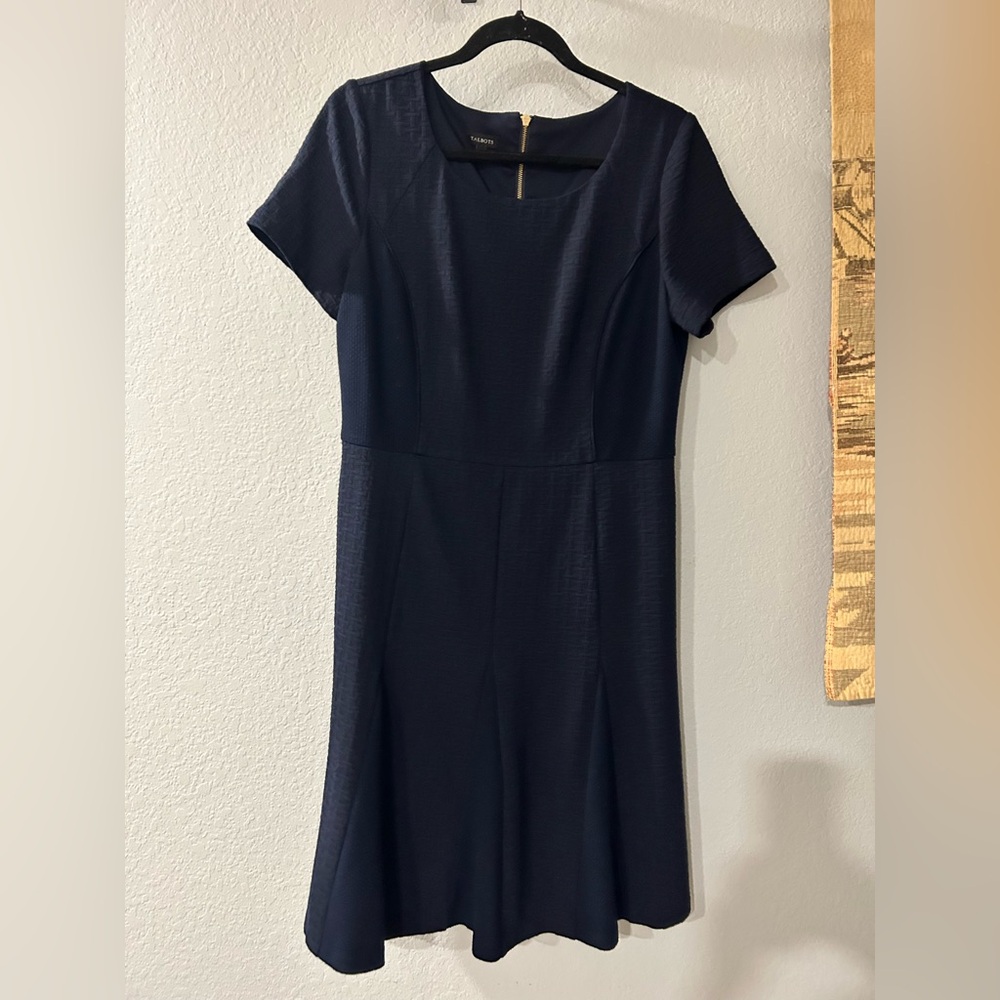Elegant Navy Talbots Dress, size 12